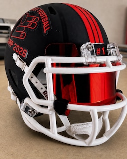 bike helmet sunglasses costume GLITTER with Goggles, Visor & Rear Light Black / M Sports logo:NFL padded plastic EX9 Accessories Georgia Bulldogs football Go