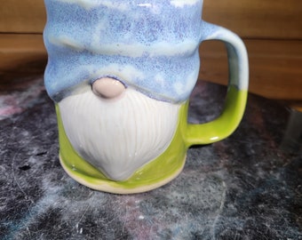 Gnome Pottery Mug