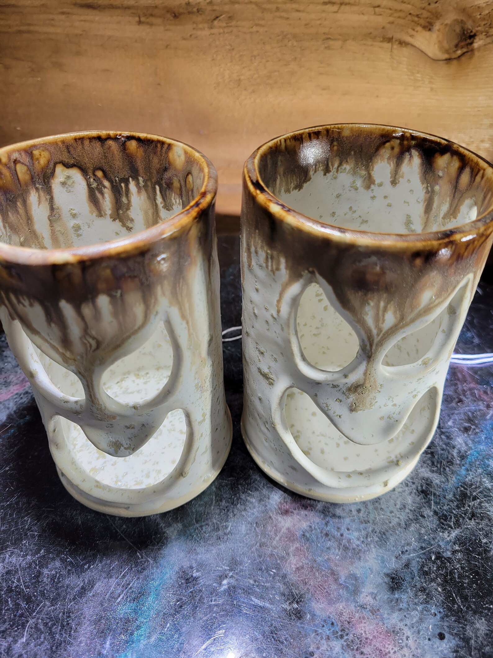 Pottery Ghost Luminary Etsy