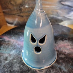 Pottery Ghost / Cat Ghost Luminary 2 different available your choose