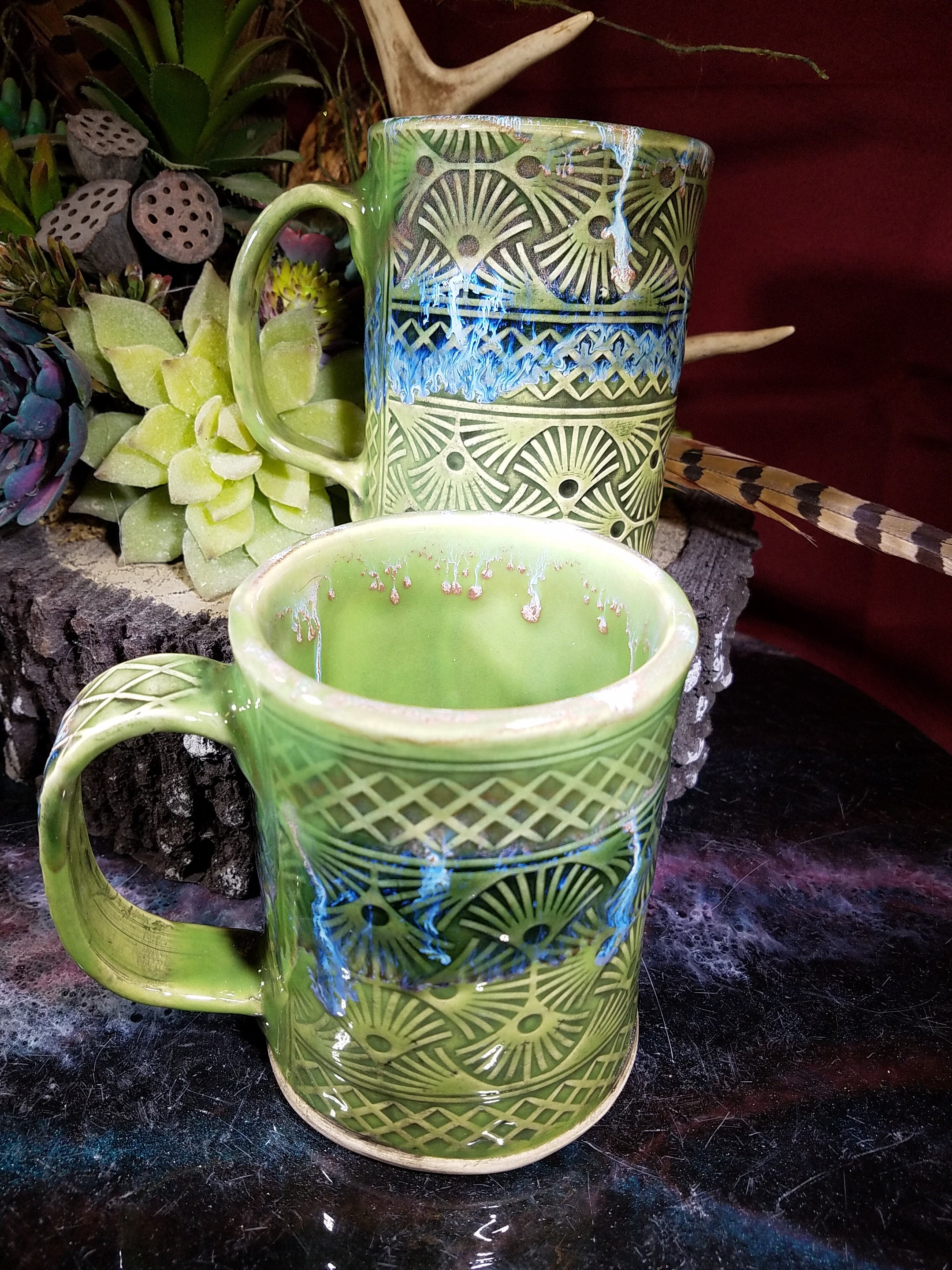 Tasse De poterie Faite