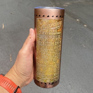 Copper Extinguisher 20 oz. Stainless Steel Tumbler