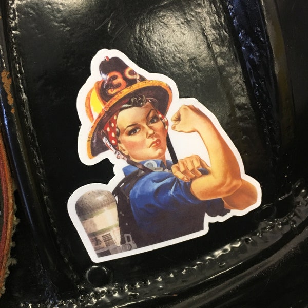 Rosie the Firefighter Sticker