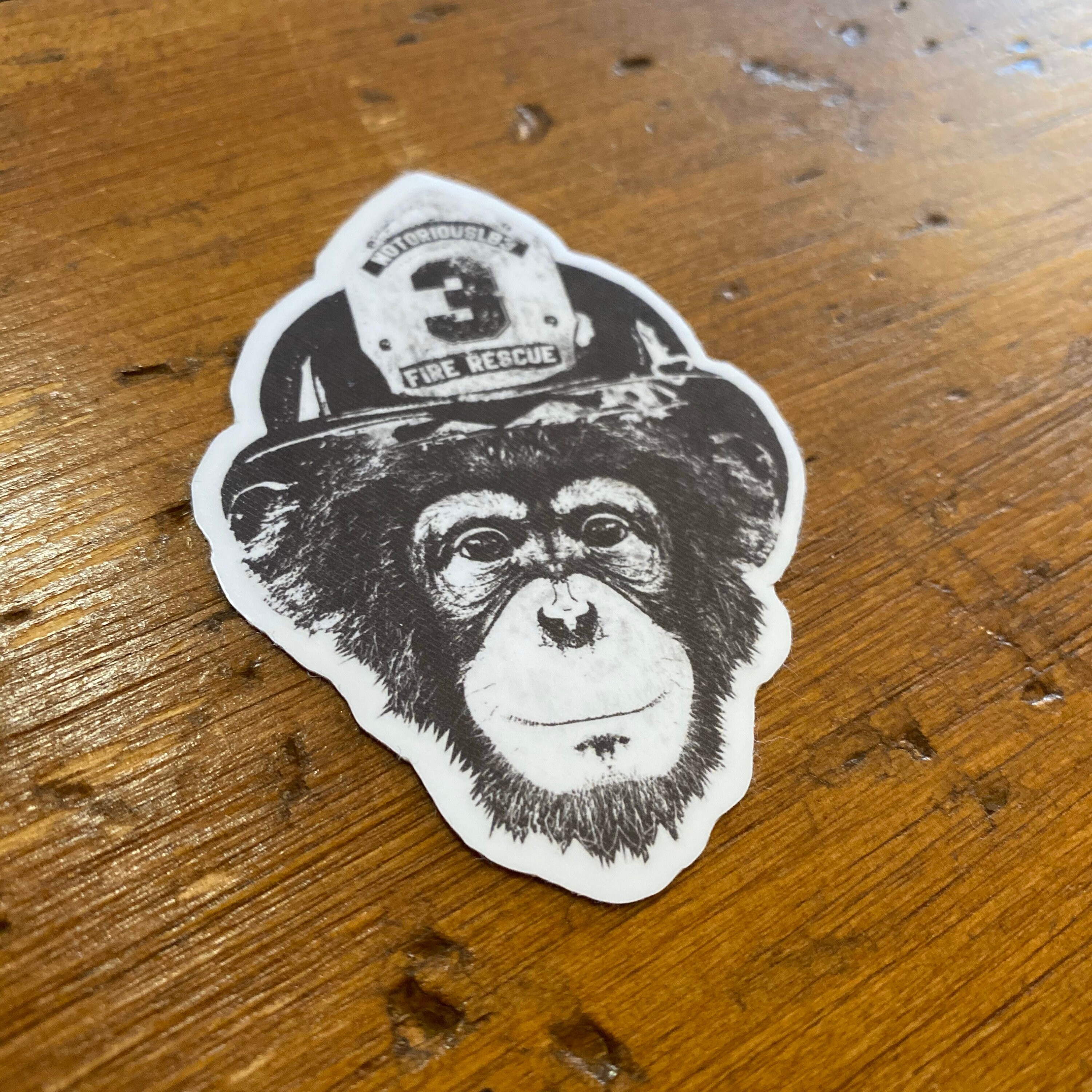 Hose Monkey Vinyl Sticker Etsy