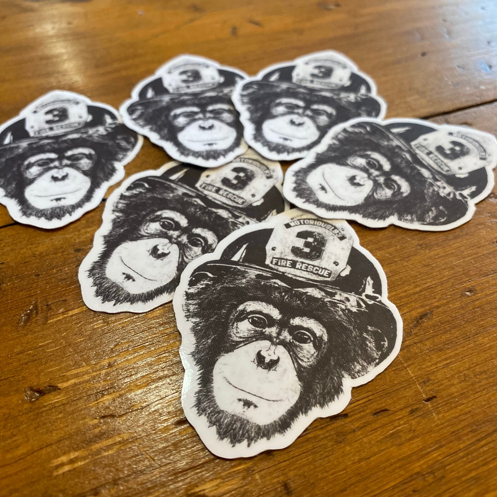 Hose Monkey Vinyl Sticker Etsy
