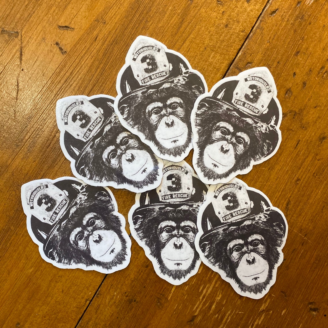 Hose Monkey Vinyl Sticker Etsy