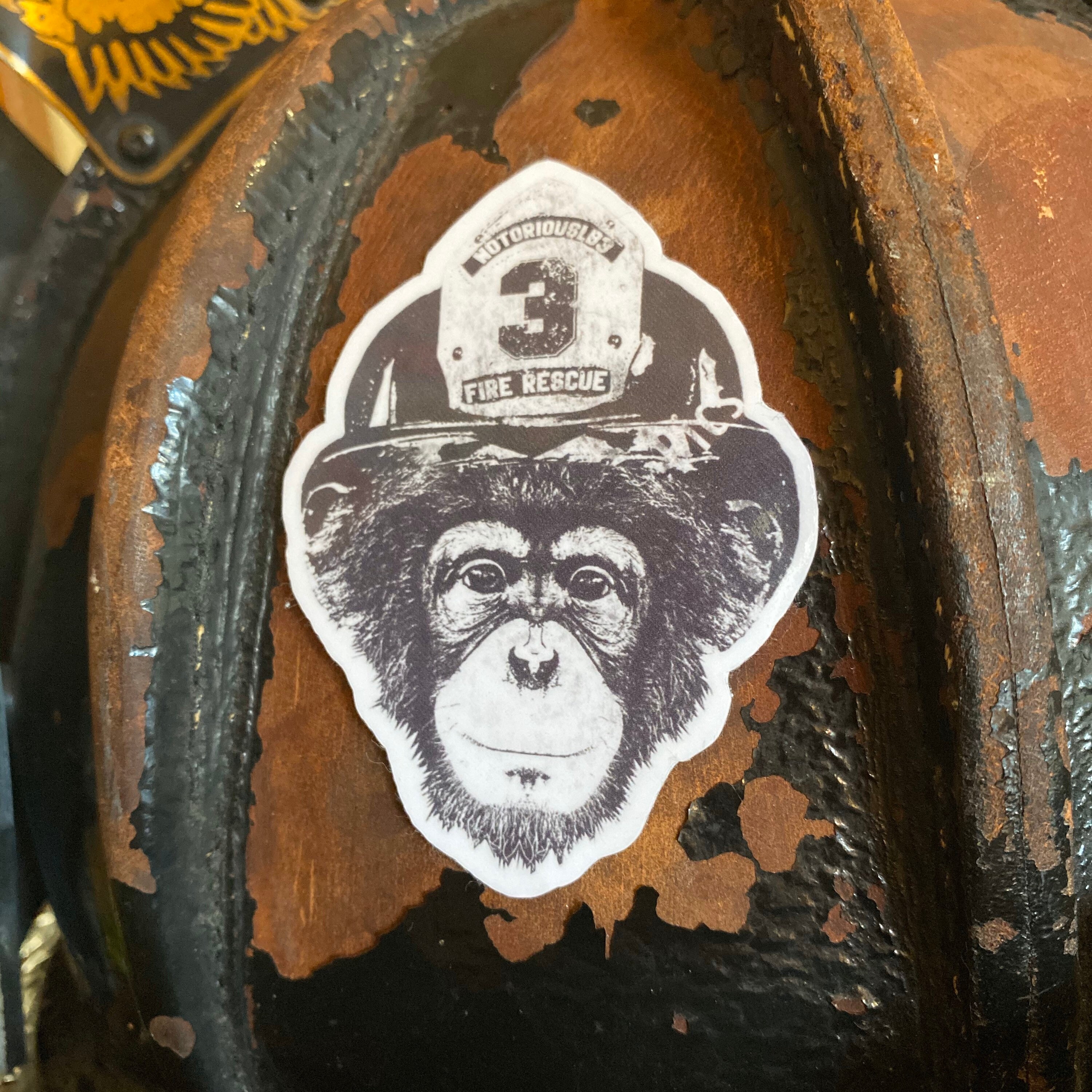 Hose Monkey Vinyl Sticker Etsy