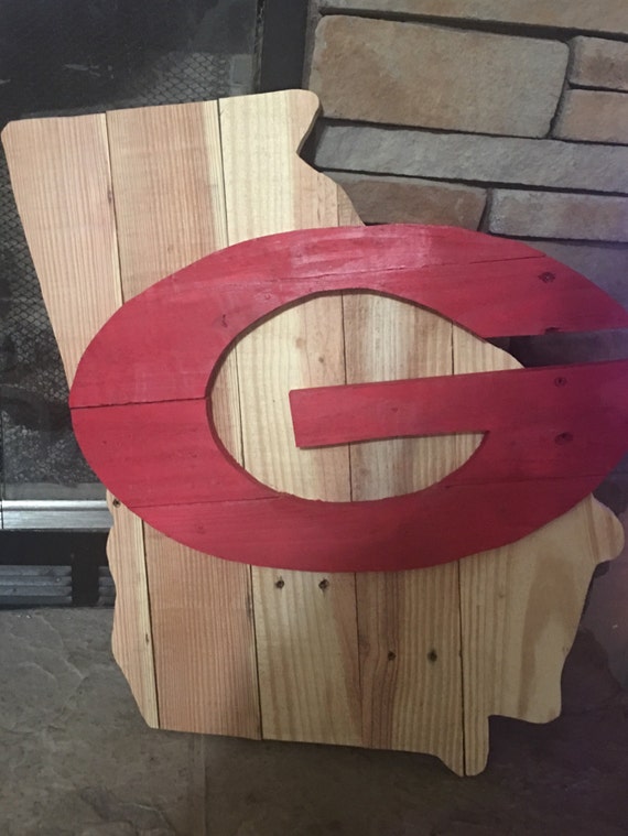 Uga Pallet Wood Sign Etsy