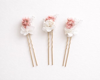 Forcine per capelli con torta di fragole e panna | Acconciatura da sposa | Acconciature | Acconciatura da festival | Accessori per capelli | Acconciature | Bouquet di fiori secchi