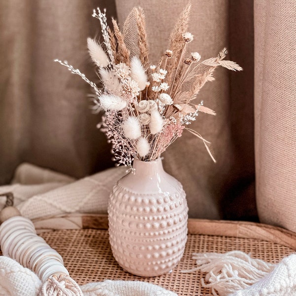 Dried flower bouquet "Boho Summer" with vases