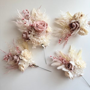 Cake topper "Cotton Candy" con rosa infinita | Decorazione torta | decorazione della torta | Torta decorativa per matrimonio | Decorazione per torta nuziale | Tappo per torta