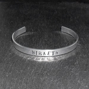 HIRAETH Hand Stamped Bangle