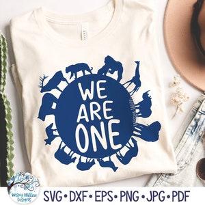 Rädda jorden SVG, Jordens dag-tröjadesign PNG, djurskydd, rädda djuren, grön miljövänlig, vinyldekalfil för Cricut bild 1