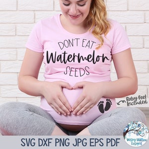 Não Coma Sementes De Melancia Svg, Camisa Engraçada De Anúncio De Gravidez Svg, Png, Camisa Engraçada De Maternidade Svg, Camisa De Gravidez Svg, Grávida Png