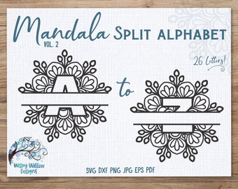 Download A To Z Svg Letters Etsy