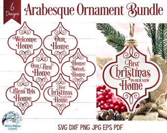 Download First Home Ornament Svg Etsy