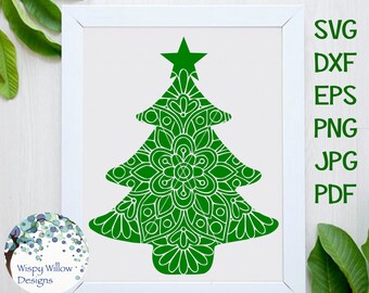 Download Tree Mandala Svg Etsy 3D SVG Files Ideas | SVG, Paper Crafts, SVG File