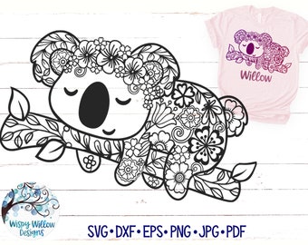 Koala Svg Etsy