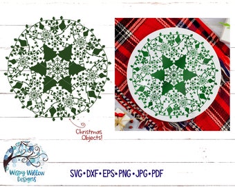 Download Christmas Mandala Etsy