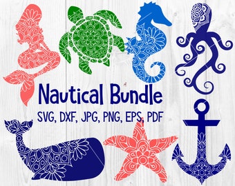 Download Nautical Mandala Svg For Silhouette - SVG Layered