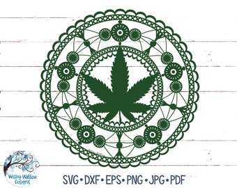 Download Marijuana Mandala Etsy