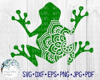 Free Free 101 Layered Frog Mandala SVG PNG EPS DXF File