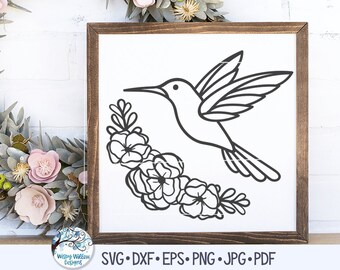 Hummingbird Outlines Etsy