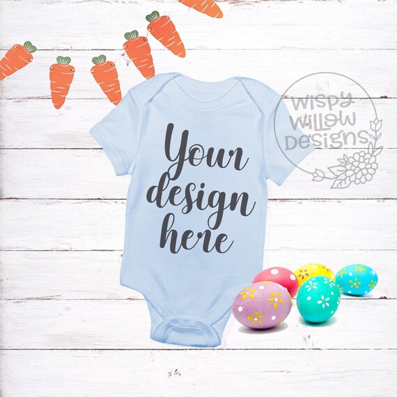 Easter Bodysuit Mock Up Easter Mockup Blue Baby Jpg Car Mockup Psd Free Download