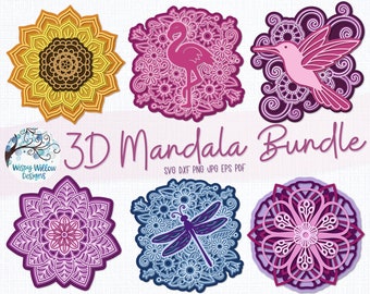 Download Hummingbird Mandala Etsy
