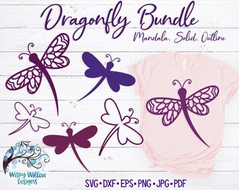 Dragonfly Svg Etsy