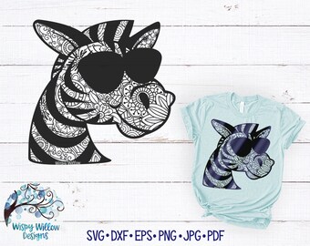 Download Zebra Mandala Svg Etsy