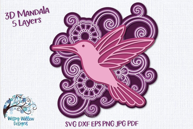 Download 3D Mandala Bundle SVG 3D Layered Mandala Bundle Paper | Etsy