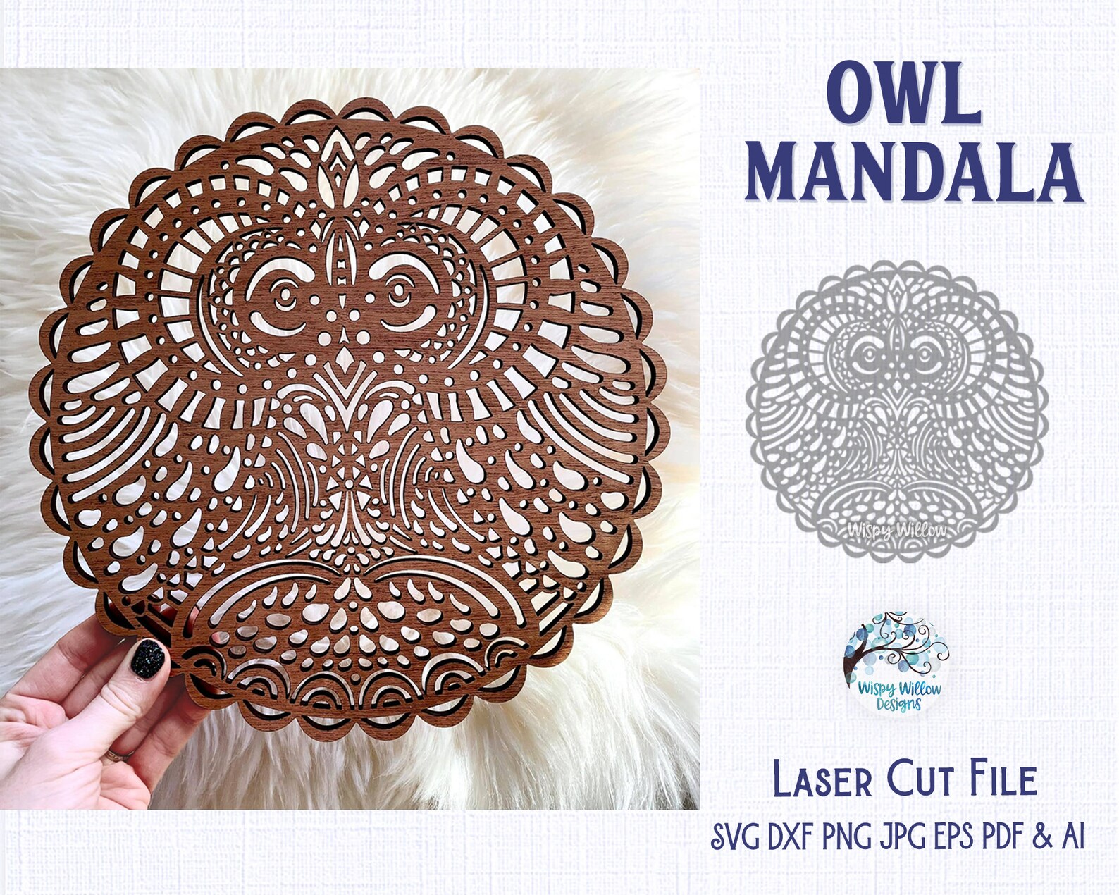 Free Free Mandala Owl Svg 24 SVG PNG EPS DXF File