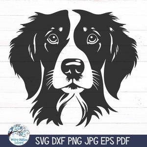 German Shorthaired Pointer SVG, Pointer Dog Face Clipart PNG, Dog Silhouette, Vinyl Decal File for Cricut, Cute Dog Head Drawing JPG Dxf