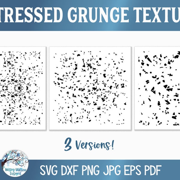 Distressed Texture SVG Bundle for Cricut, Grunge Pattern SVG, Distressed Overlay, Distressed Svg, Distressed Pattern PNG, Vinyl Decal File