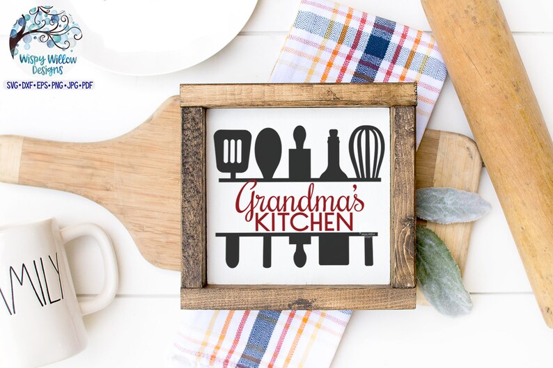 Grandma’s Kitchen SVG DXF Jpg Png Eps Png Cooking - Etsy