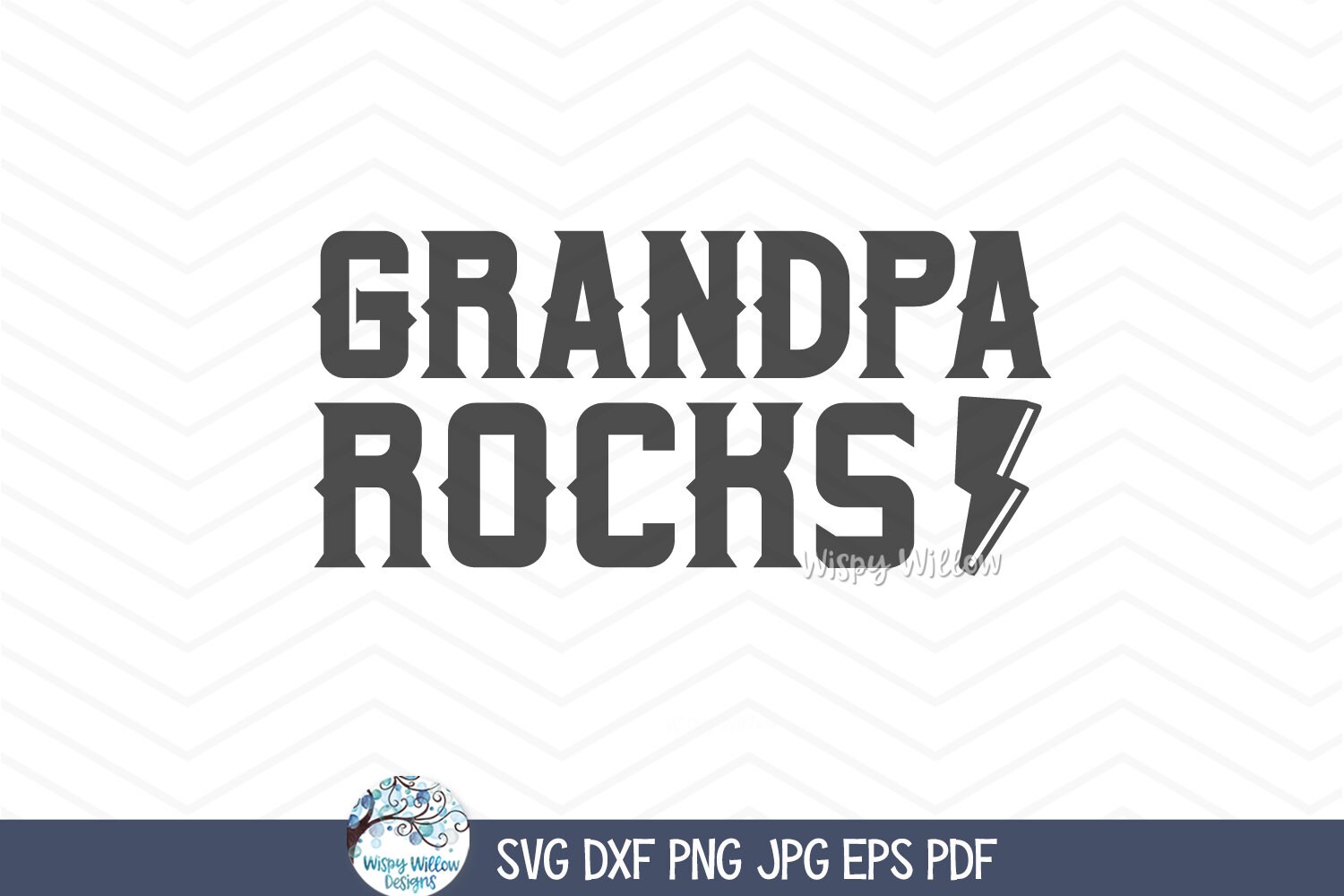 Grandpa Rocks SVG for Cricut, Rock N Roll Grandparent Tshirt Design PNG ...