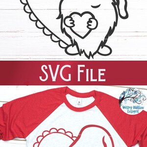 Valentine Gnome SVG, Love Gnome Heart Svg, Valentine's Day Gnome SVG ...