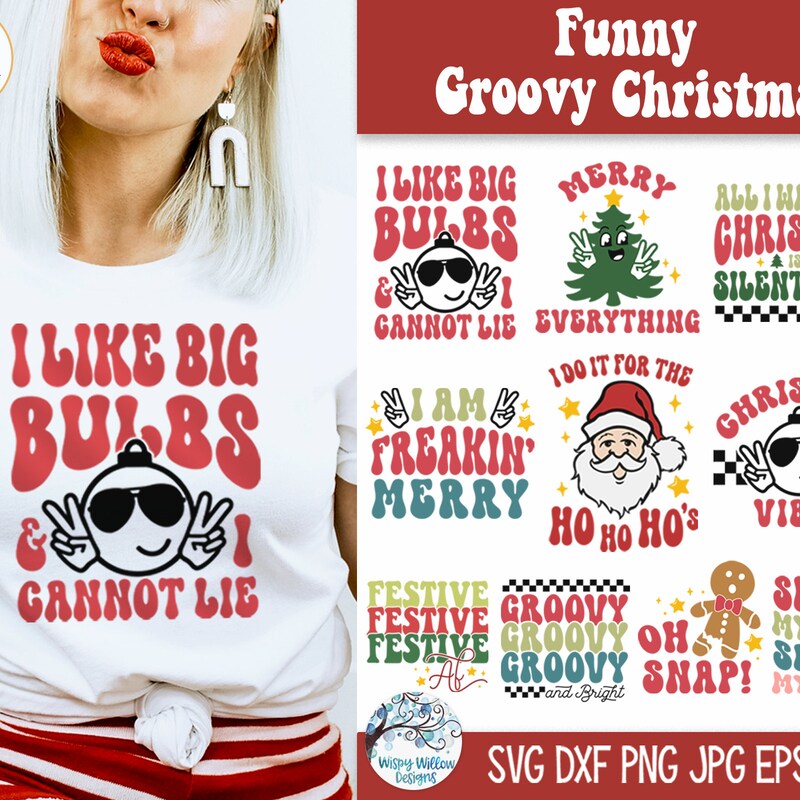 Funny Christmas Svg - Etsy