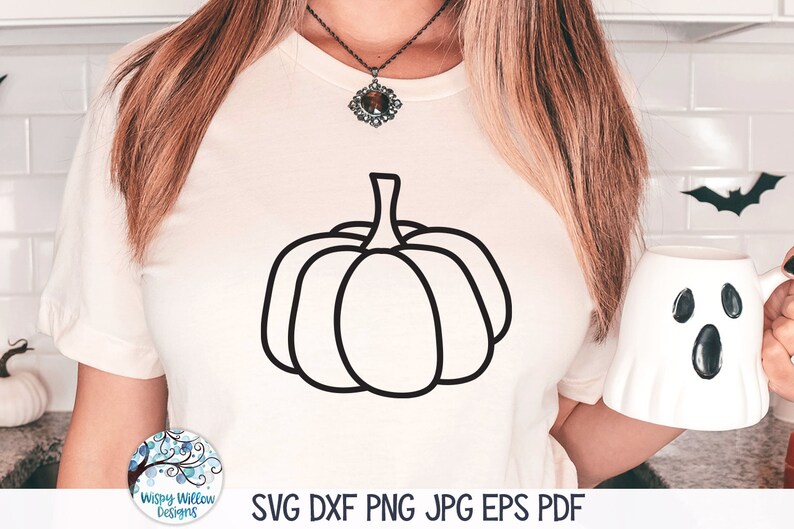 Pumpkin SVG Bundle for Cricut, Halloween Jackolantern Doodles PNG, Fall ...