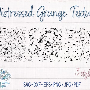 Distressed Grunge Texture SVG Bundle, Grunge Texture SVG, Distressed Texture Svg, Distressed Overlay, Distressed Svg, Distressed Pattern Svg