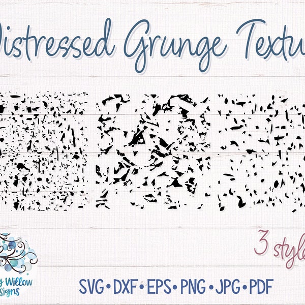 Distressed Grunge Texture SVG Bundle, Grunge Texture SVG, Distressed Texture Svg, Distressed Overlay, Distressed Svg, Distressed Pattern Svg