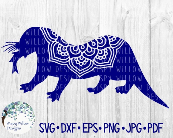 Download Otter Mandala Svg Dxf Pdf Png Eps Jpeg Digital Download Etsy