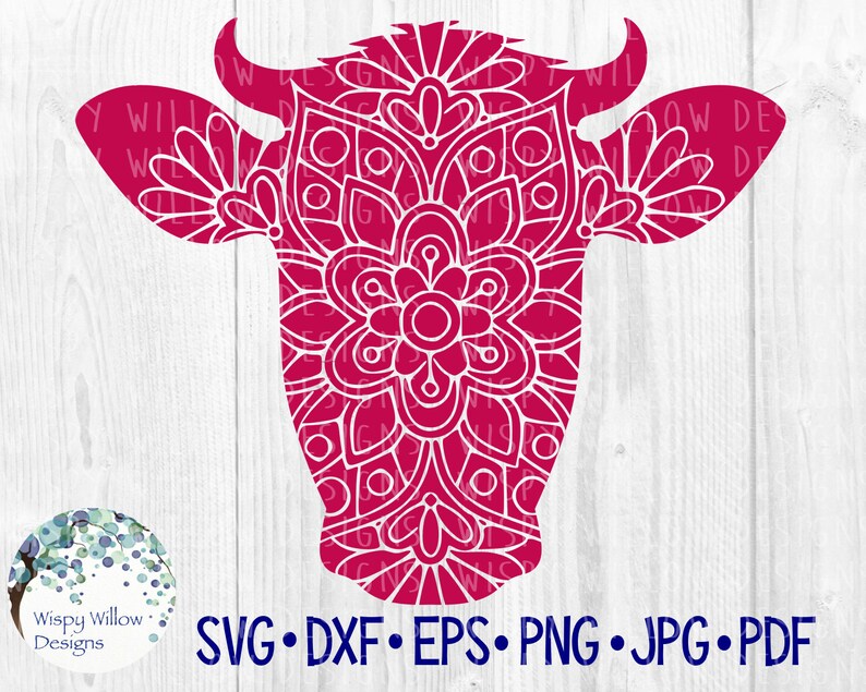 Free Free Mandala Cow Svg 208 SVG PNG EPS DXF File