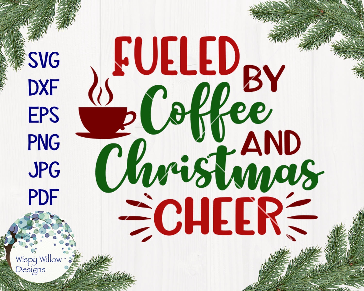2022 Christmas Blend Fueled By Coffee And Christmas Cheer Svg Christmas Svg | Etsy Ireland