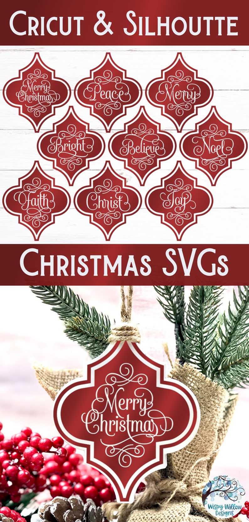 Download Arabesque Christmas Ornament SVG Bundle Arabesque Tile Svg ...