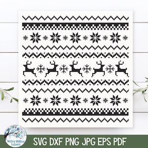Modello maglione natalizio per Cricut, modello maglione brutto lavorato a maglia, camicia natalizia PNG, design maglione invernale, download di file tagliati per decalcomanie in vinile