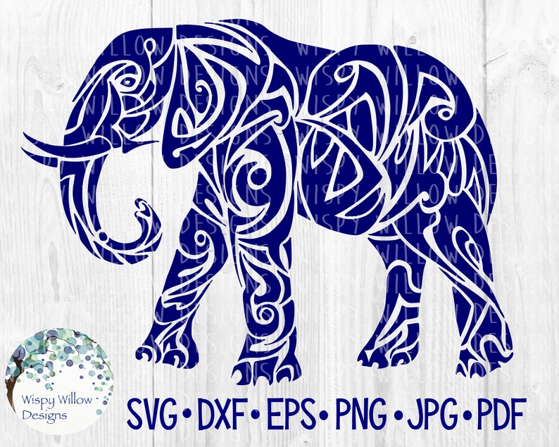 Free Free 270 Tribal Elephant Svg SVG PNG EPS DXF File