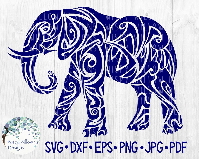 Free Free 305 Tribal Elephant Svg SVG PNG EPS DXF File