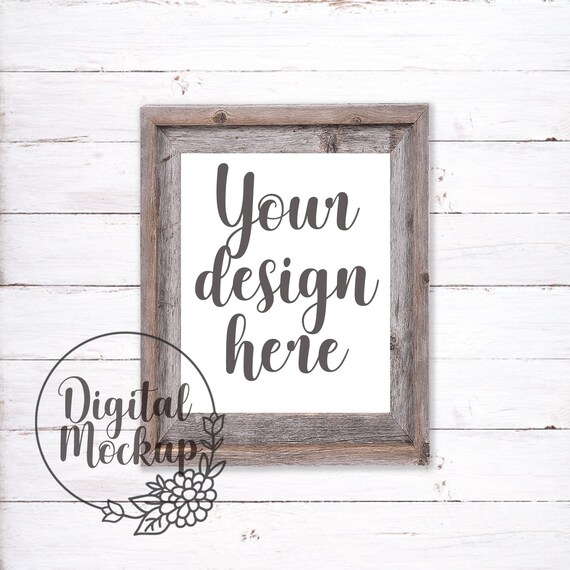 8” X 10” Rustic Farmhouse White Wash Wood Frame 8” X 10” Rustic Farmhouse White Wash Wood Frame
